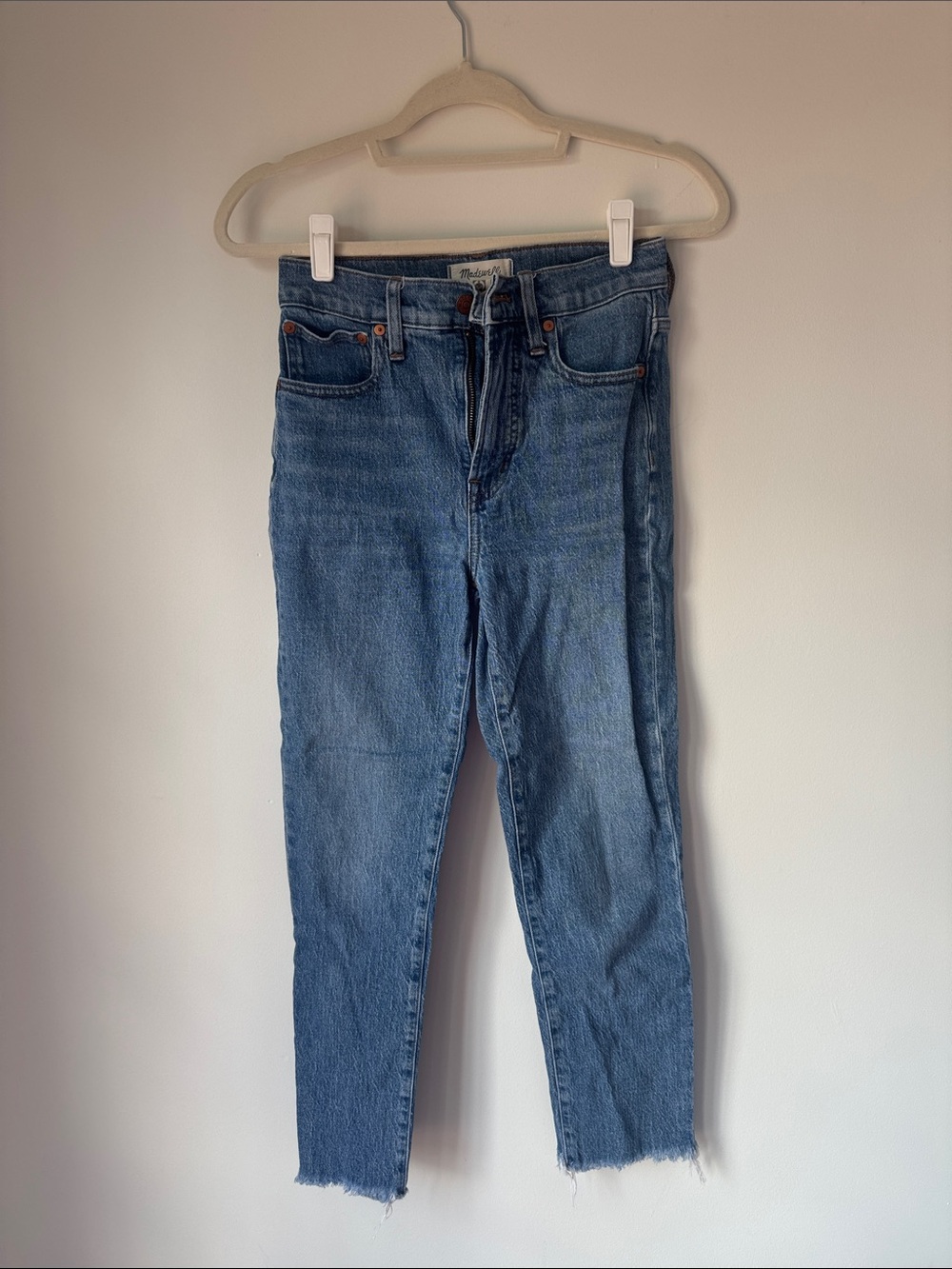 Madewell The Perfect Vintage Jeans in Medium Blue Wash